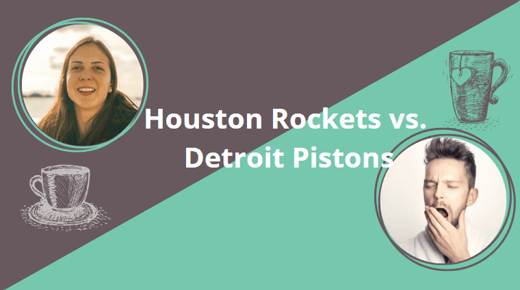 Houston Rockets vs. Detroit Pistons